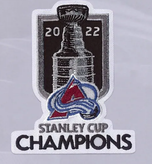 Colorado Avalanche 2022 Stanley Cup Champions Patch